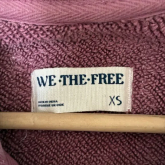 Free People Long Line Cardi Hoodie We The Free XS - Picture 7 of 10